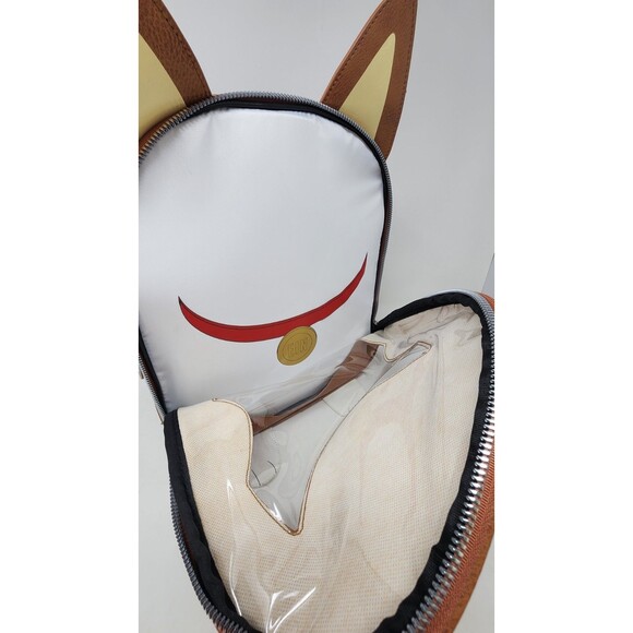 Bioworld Cowboy Bebop Ein Corgi Dog Collector Pin ITA Mini Backpack - Picture 9 of 15